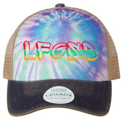 LFGSD Baseball fan San Diego Sports SD Legacy Tie Dye Trucker Hat