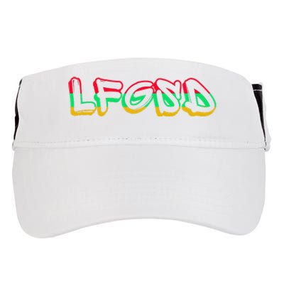 LFGSD Baseball fan San Diego Sports SD Adult Drive Performance Visor