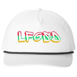 LFGSD Baseball fan San Diego Sports SD Snapback Five-Panel Rope Hat