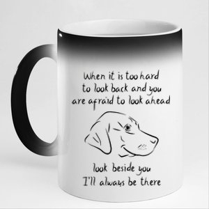 Labrador Best Friend Black Yellow Chocolate Lab Gift T 11oz Black Color Changing Mug