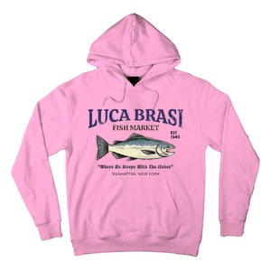 Luca Brasi Fish Market The Godfather Est 1945 Fishing Hoodie