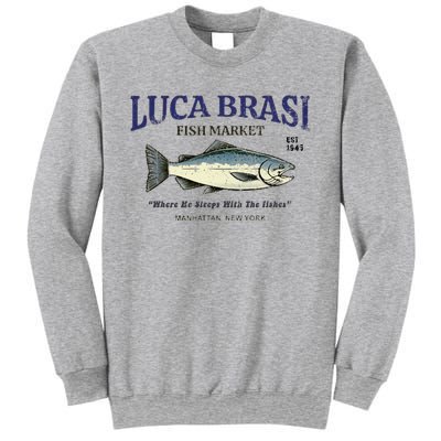 Luca Brasi Fish Market The Godfather Est 1945 Fishing Sweatshirt