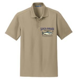 Luca Brasi Fish Market The Godfather Est 1945 Fishing Dry Zone Grid Polo