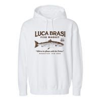 Luca Brasi Fish Market Garment-Dyed Fleece Hoodie