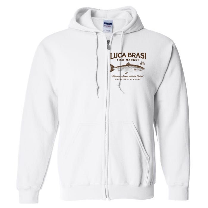 Luca Brasi Fish Market Full Zip Hoodie