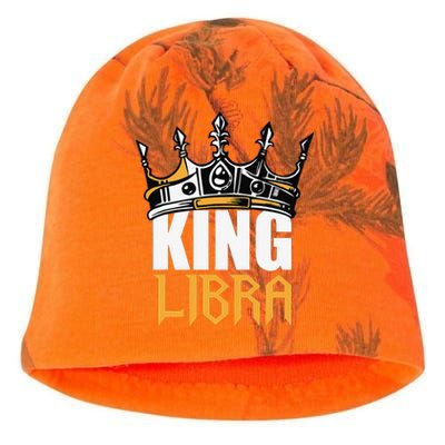 Libra Birthday Gifts King Libra Zodiac Kati - Camo Knit Beanie