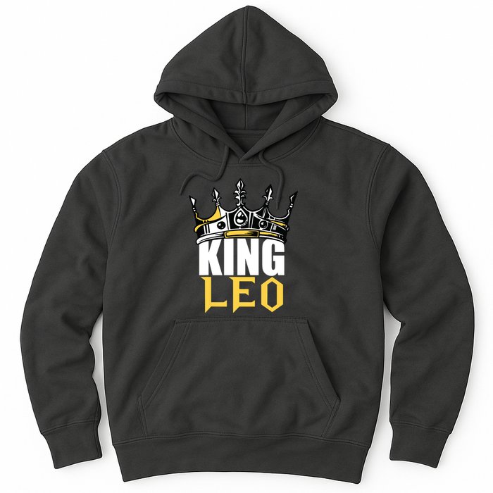 Leo Birthday Gifts King Leo Zodiac Hoodie