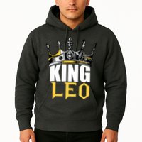 Leo Birthday Gifts King Leo Zodiac Hoodie