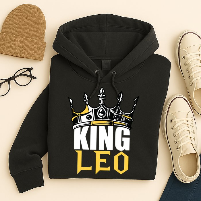 Leo Birthday Gifts King Leo Zodiac Hoodie