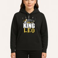 Leo Birthday Gifts King Leo Zodiac Hoodie