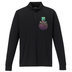 Lucky Basketball Gift Saint Patrick's Day Funny Gift Performance Long Sleeve Polo