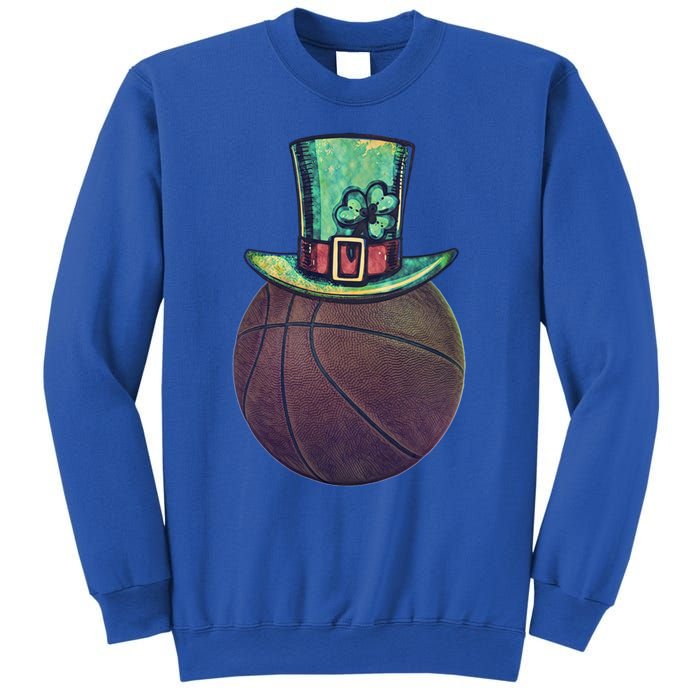 Lucky Basketball Gift Saint Patrick's Day Funny Gift Sweatshirt