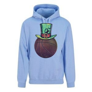 Lucky Basketball Gift Saint Patrick's Day Funny Gift Unisex Surf Hoodie