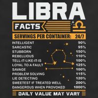 Libra Birthday Gifts Libra Facts Funny Tumbler