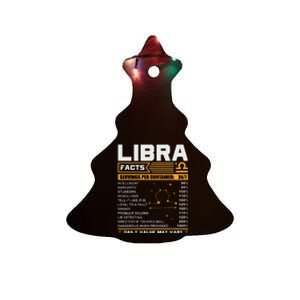 Libra Birthday Gifts Libra Facts Funny Ceramic Tree Ornament