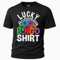 Lucky Bingo Gambling Fun Bingo Lover Design Cooling Performance Crew T-Shirt