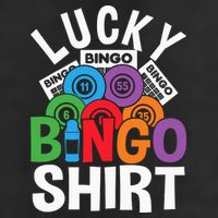 Lucky Bingo Gambling Fun Bingo Lover Design Adult Drive Performance Visor