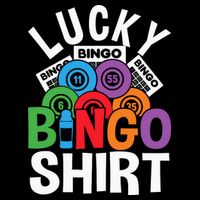 Lucky Bingo Gambling Fun Bingo Lover Design 16 in Basic Backpack