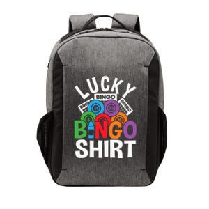 Lucky Bingo Gambling Fun Bingo Lover Design Vector Backpack