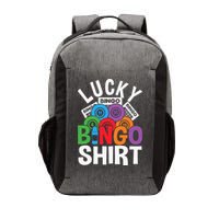 Lucky Bingo Gambling Fun Bingo Lover Design Vector Backpack