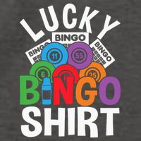 Lucky Bingo Gambling Fun Bingo Lover Design Vector Backpack