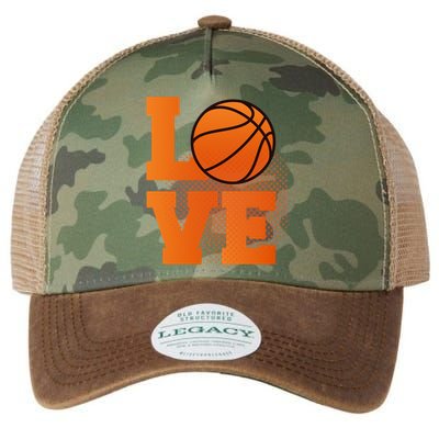 Love Basketball Gift Basketball Gift Legacy Tie Dye Trucker Hat