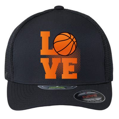 Love Basketball Gift Basketball Gift Flexfit Unipanel Trucker Cap