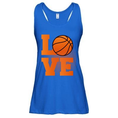 Love Basketball Gift Basketball Gift Ladies Essential Flowy Tank