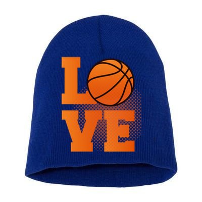 Love Basketball Gift Basketball Gift Short Acrylic Beanie