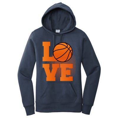 Love Basketball Gift Basketball Gift Women's Pullover Hoodie