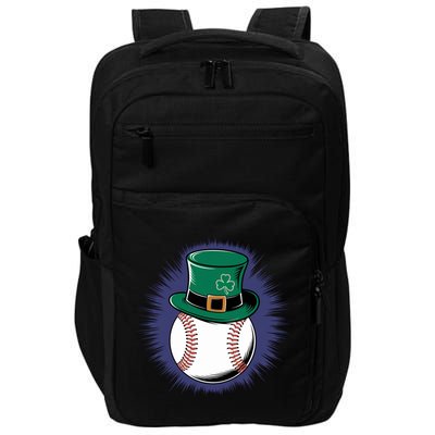 Leprechaun Baseball Hat St PatrickS Day Sports Fans Gift Impact Tech Backpack