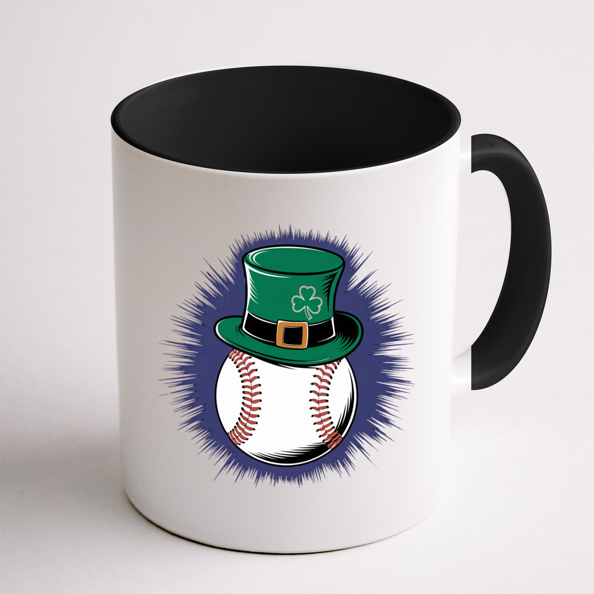 Leprechaun Baseball Hat St PatrickS Day Sports Fans Gift Mug