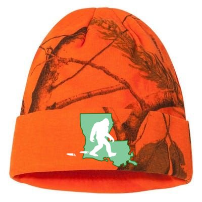 Louisiana Bigfoot Hunter State Gift Kati Licensed 12" Camo Beanie