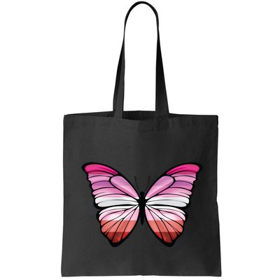 Lesbian Butterfly Hypolimnas Lesbian Pride Flag Bag