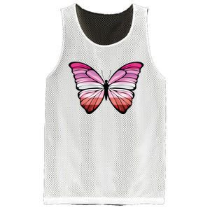 Lesbian Butterfly Hypolimnas Lesbian Pride Flag Mesh Reversible Basketball Jersey Tank