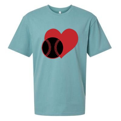 Love Baseball Heart Gift For Fan Baseball Sport Team Sueded Cloud Jersey T-Shirt