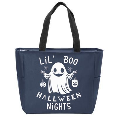 Lil’ Boo Halloween Horror Nights Zip Tote Bag