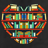 Love Books Heart 11oz C Handle Ceramic Mug