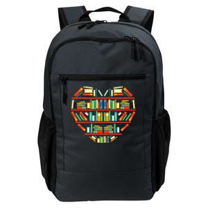 Love Books Heart Daily Commute Backpack