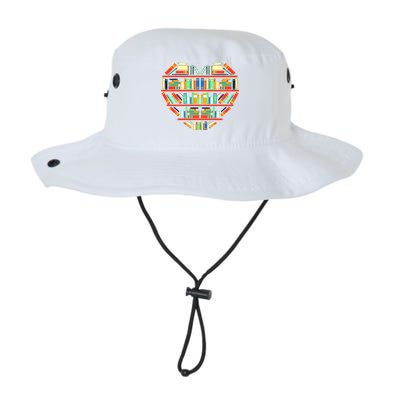 Love Books Heart Legacy Cool Fit Booney Bucket Hat