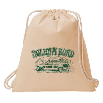 Lindsey B.U.C.K.I.N.G.H.A.M Holiday Road Drawstring Bag