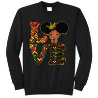 LOVE Black History Month Strong African Sweatshirt