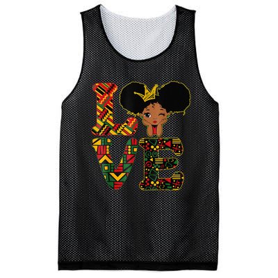 LOVE Black History Month Strong African Mesh Reversible Basketball Jersey Tank