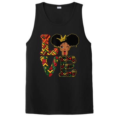 LOVE Black History Month Strong African PosiCharge Competitor Tank