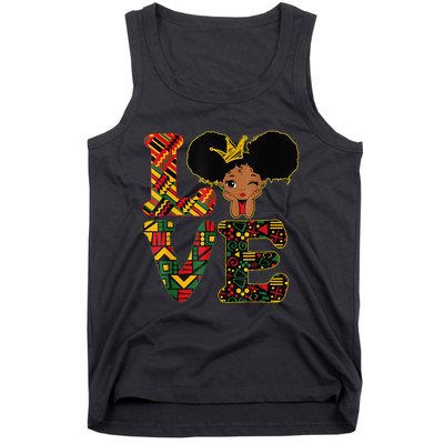 LOVE Black History Month Strong African Tank Top