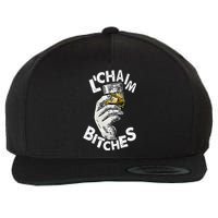 LChaim Bitches Hanukkah Wool Snapback Cap