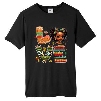 LOVE Black History Month Strong African Tall Fusion ChromaSoft Performance T-Shirt