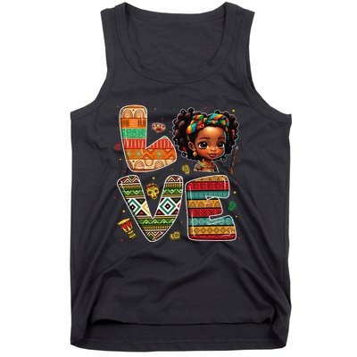 LOVE Black History Month Strong African Tank Top