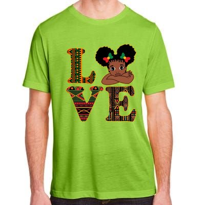 Love Black History Month Cute Pride Adult ChromaSoft Performance T-Shirt