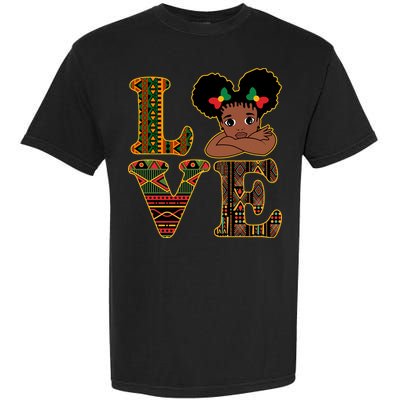 Love Black History Month Cute Pride Garment-Dyed Heavyweight T-Shirt